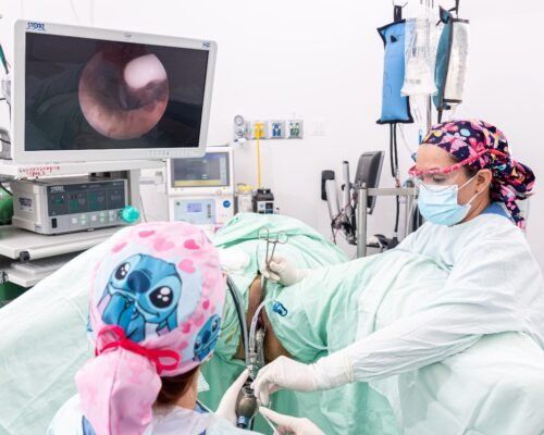 vía endoscopia